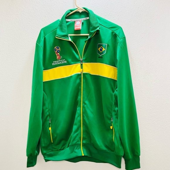 FIFA World Cup Russia 2018 Brazil track jacket - Picture 1 of 9